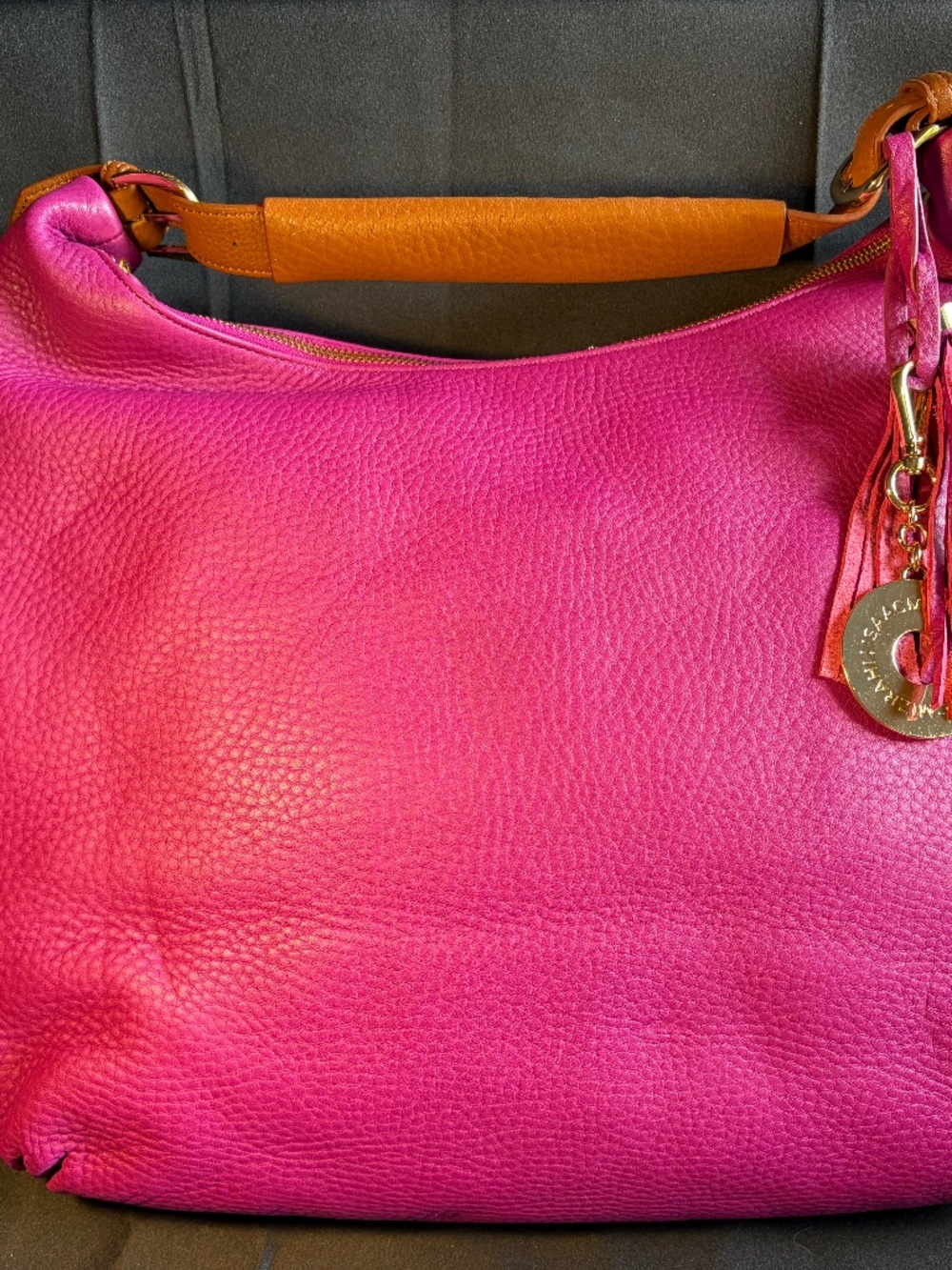 Beautiful Pink Issac Mizrahi Bag